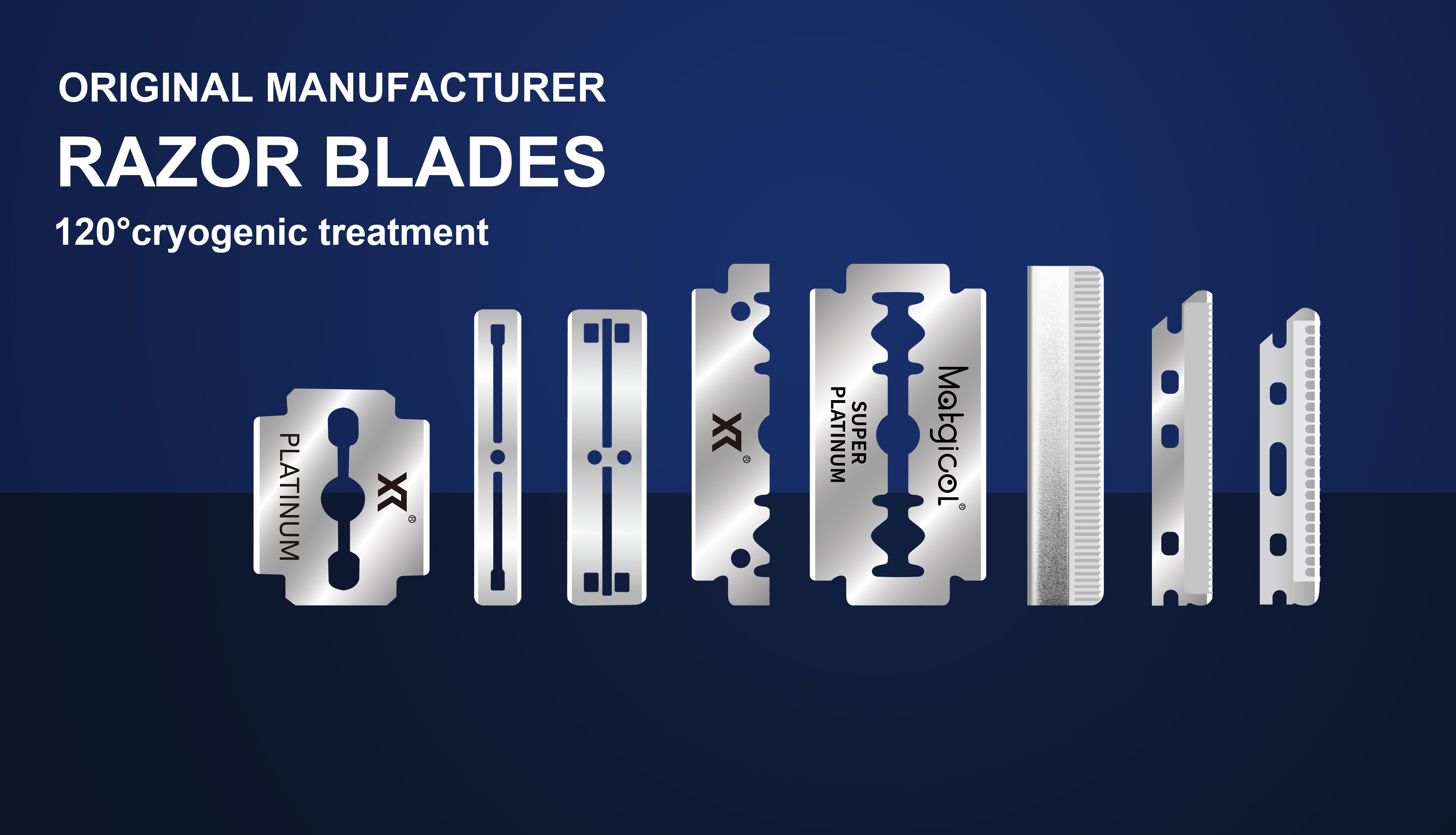 kinds of blades made by Xirui
