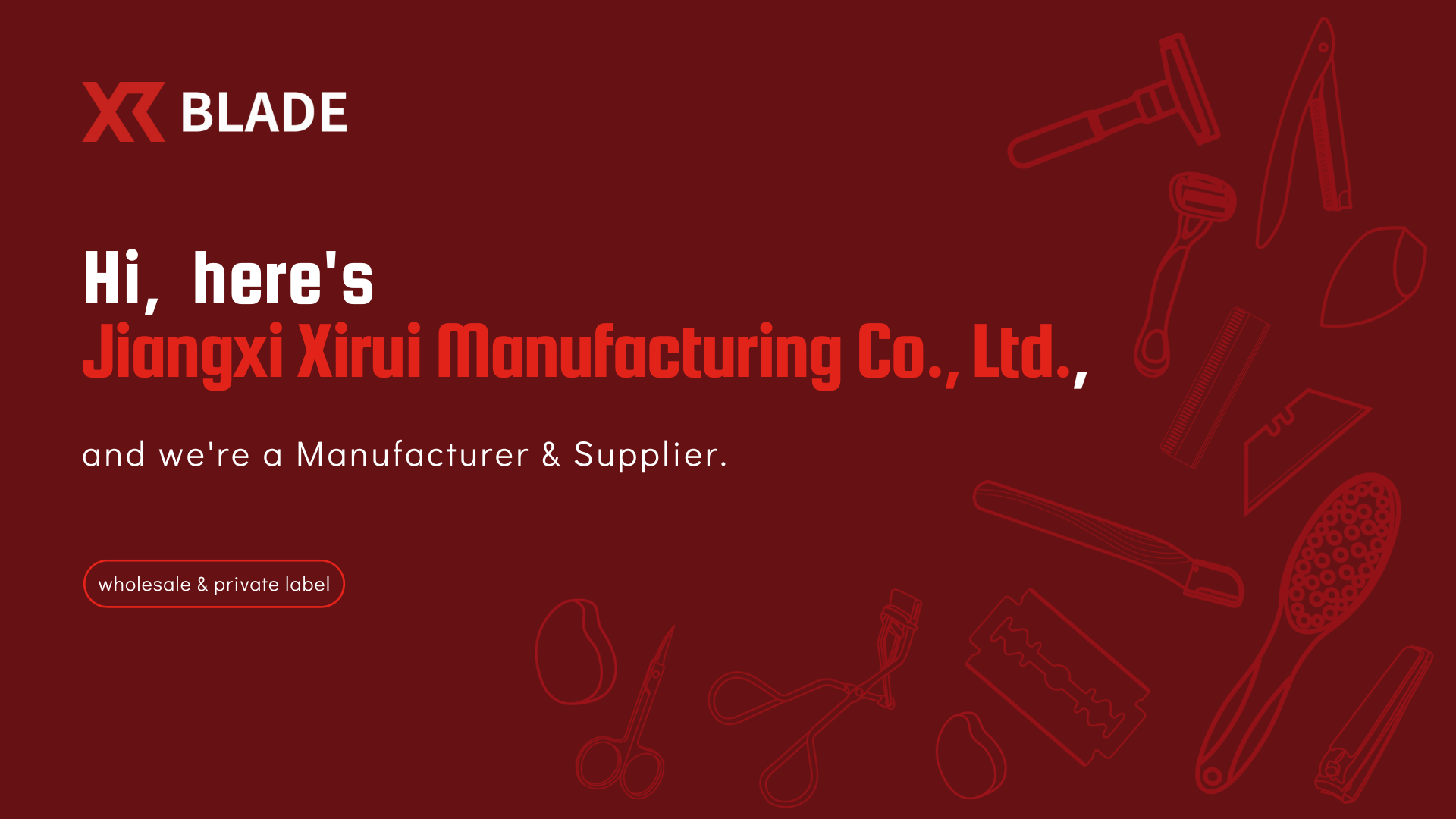 A Picture Announces Official Company Name Change to Jiangxi Xirui Manufacturing Co., Ltd.