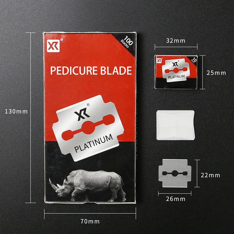 Package and sizes of XR corn blade