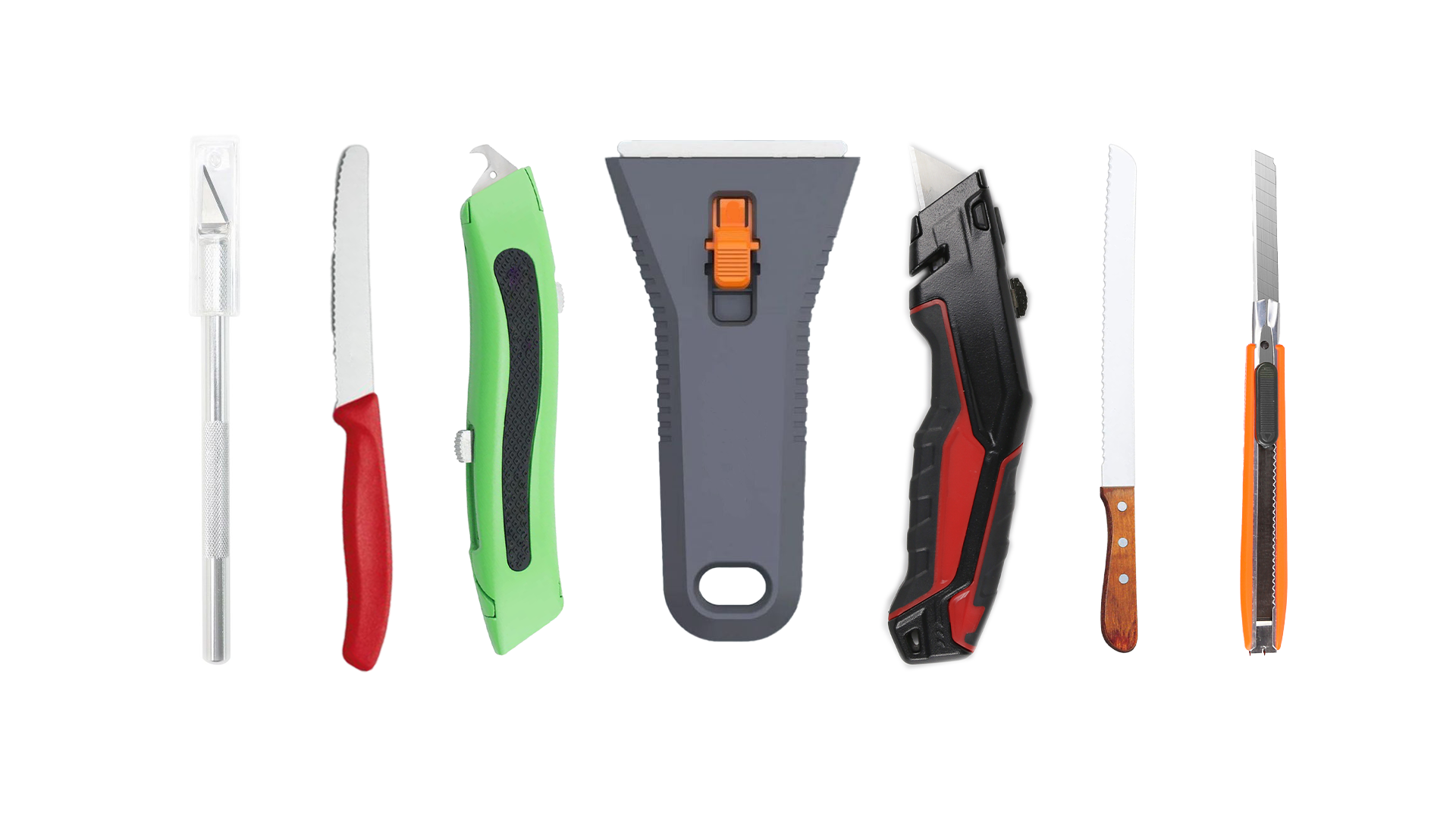 7 Different Types of Utility Knife