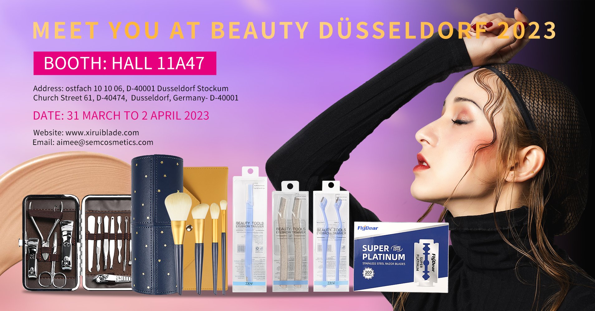 Beauty Dusseldorf 2023 Invitation